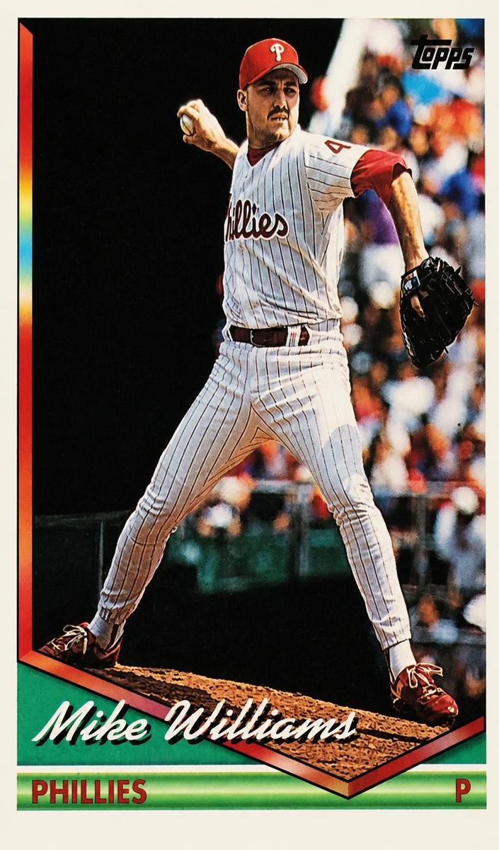 Mike Williams - Baseball - 1994 Topps Baseball