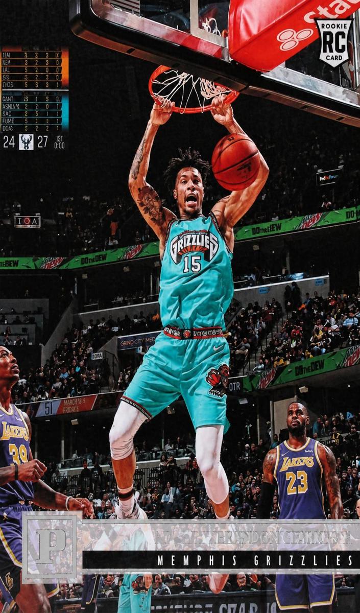 2019 Panini Chronicles Brandon Clarke #134 card