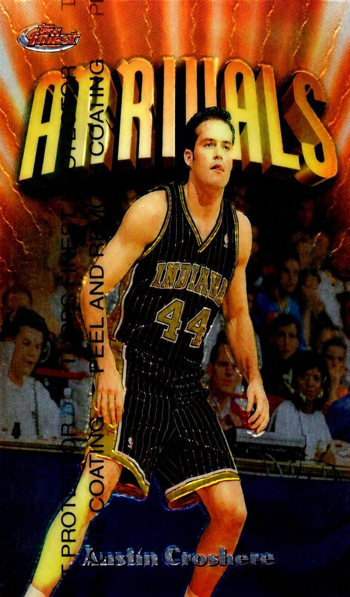 1997 Topps Finest Austin Croshere #250 card