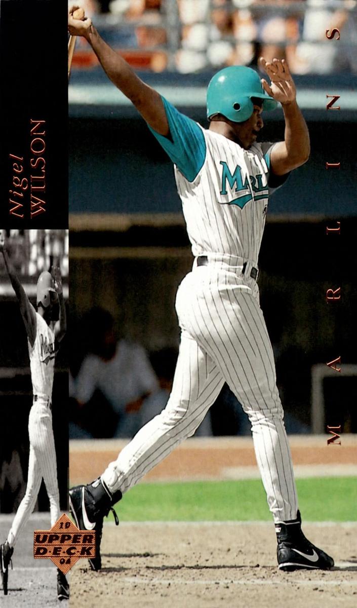 1994 Upper Deck Nigel Wilson #103 card