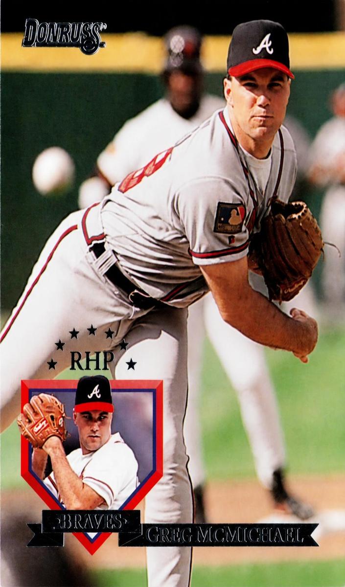 1995 Donruss Greg McMichael #191 card
