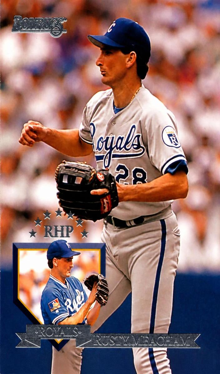1995 Donruss Rusty Meacham #386 card