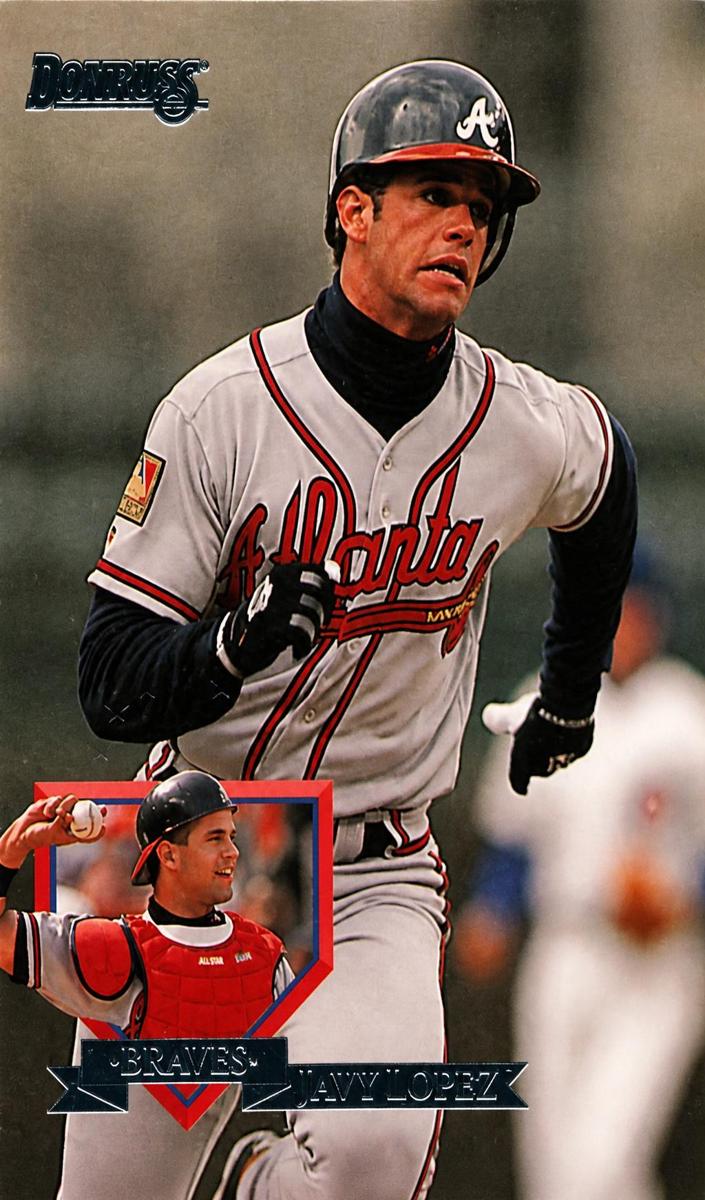 1995 Donruss Javy Lopez #166 card