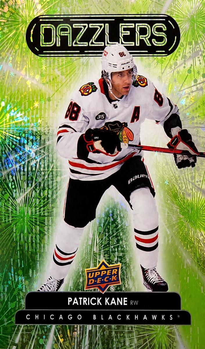 2022 Upper Deck Patrick Kane [Blue] #DZ-14 card