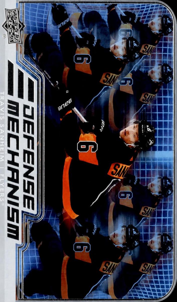 2022 Upper Deck Travis Sanheim #DM-30 card