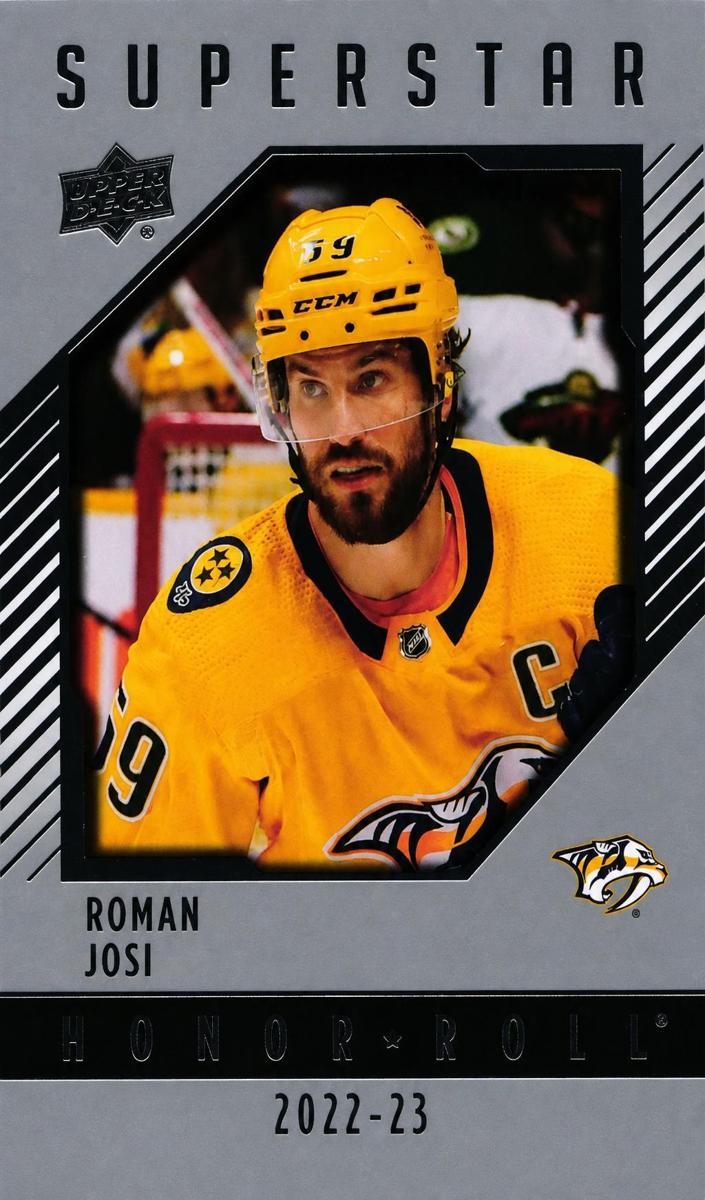 2022 Upper Deck Roman Josi #HR-45 card