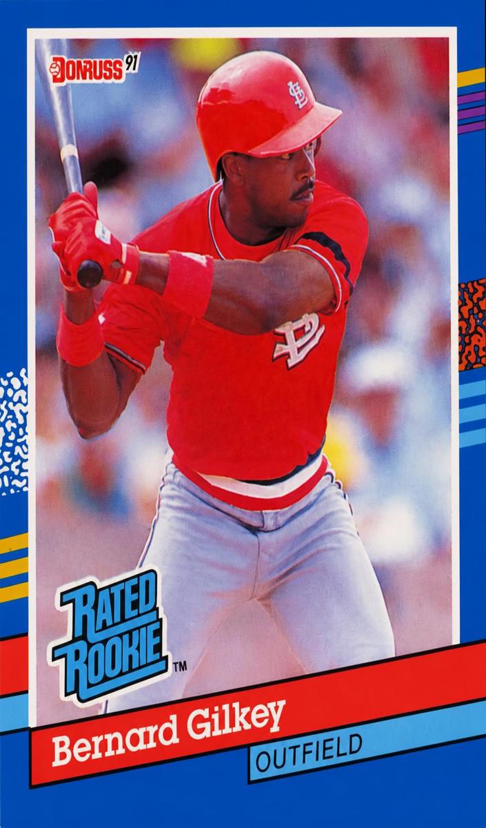 1991 Donruss Bernard Gilkey #30 card