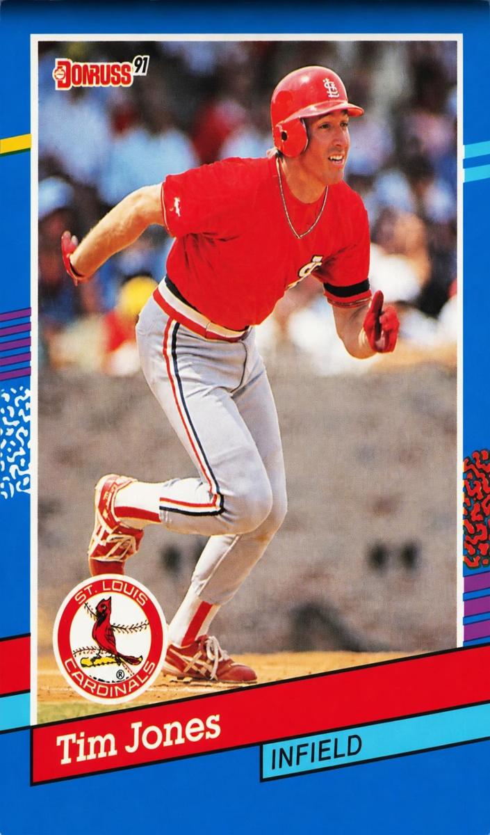 1991 Donruss Tim Jones #66 card