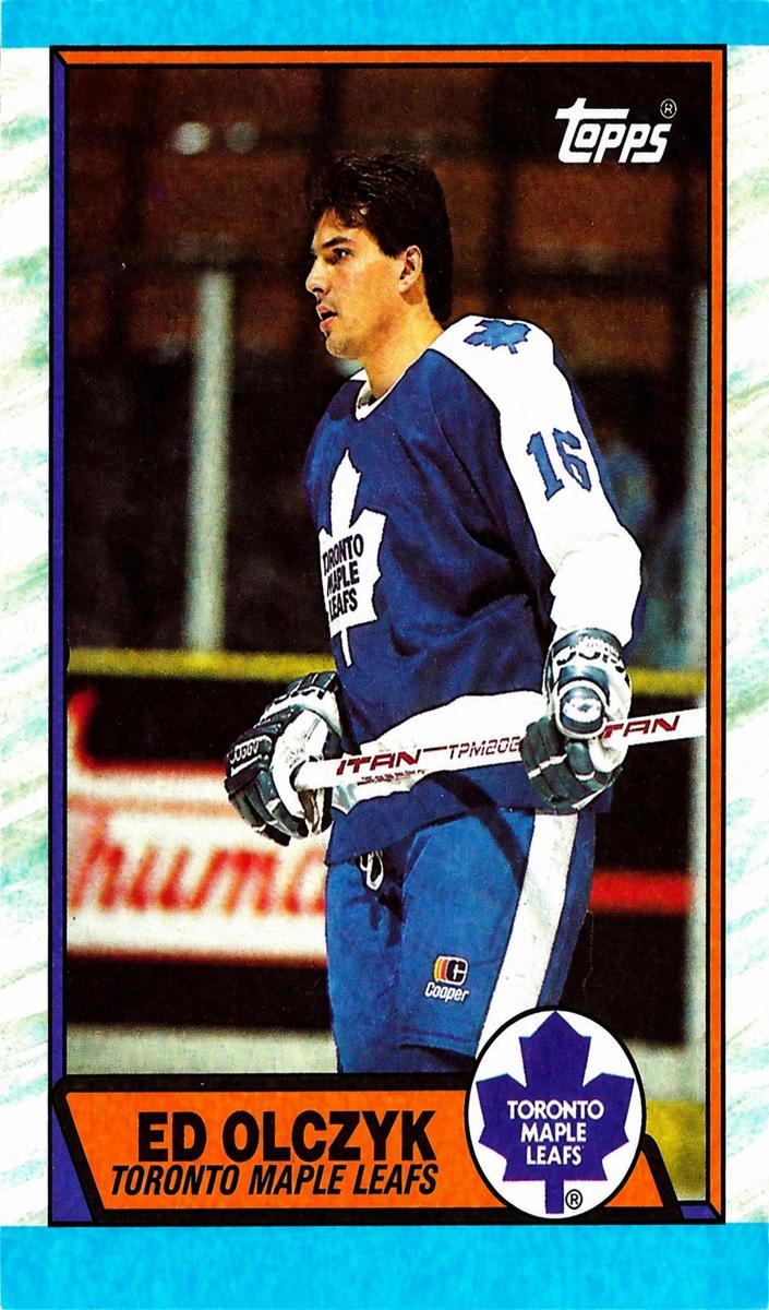 1989 Topps Ed Olczyk #133 card