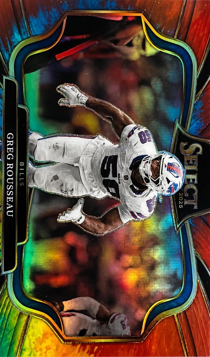 Greg Rousseau 2025 Select Football card