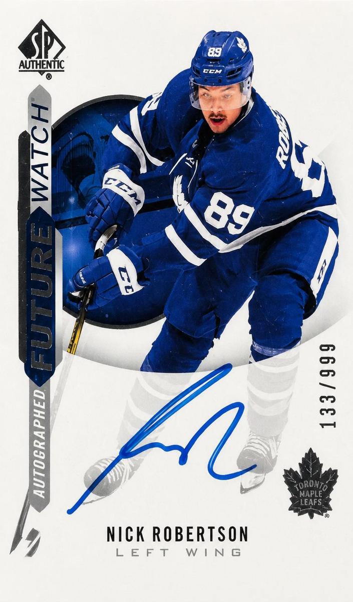 Nick Robertson - 2020 SP Authentic Hockey