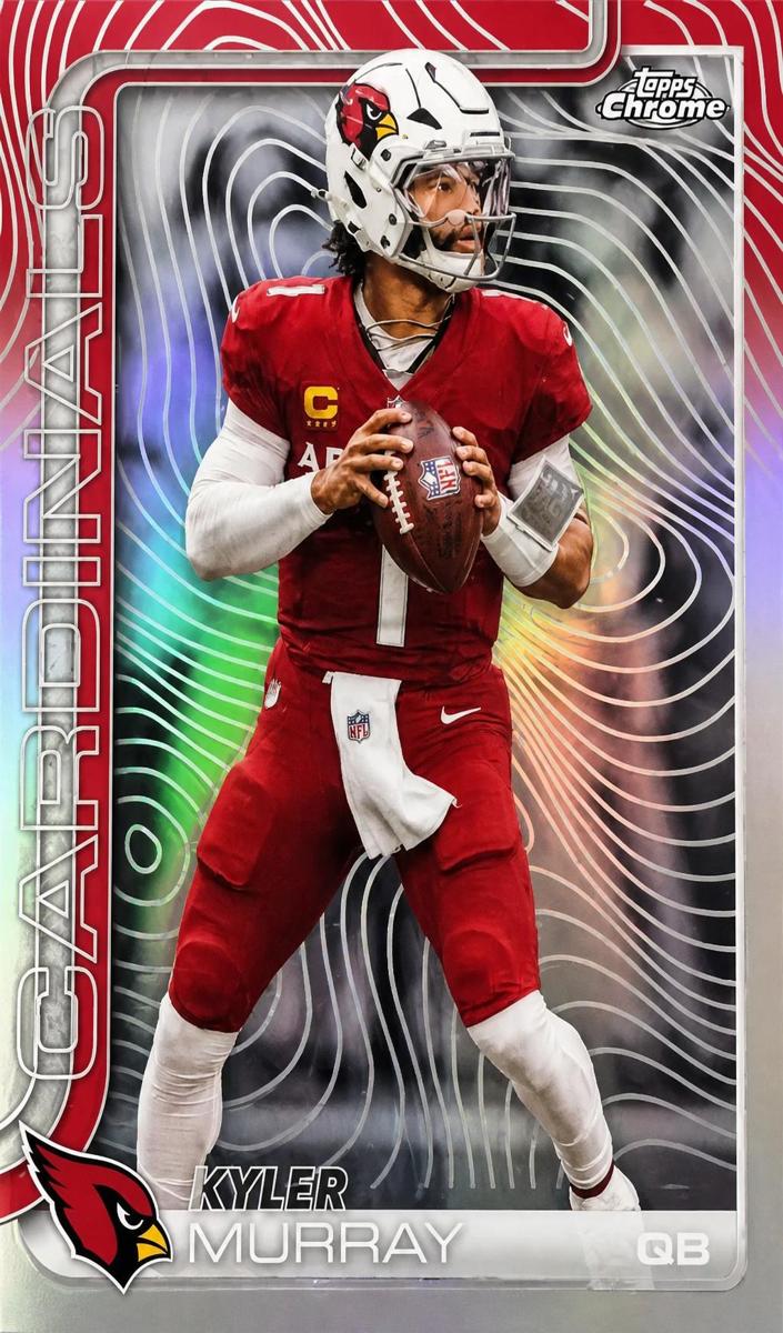 Kyler Murray 2025 Topps Chrome Football card