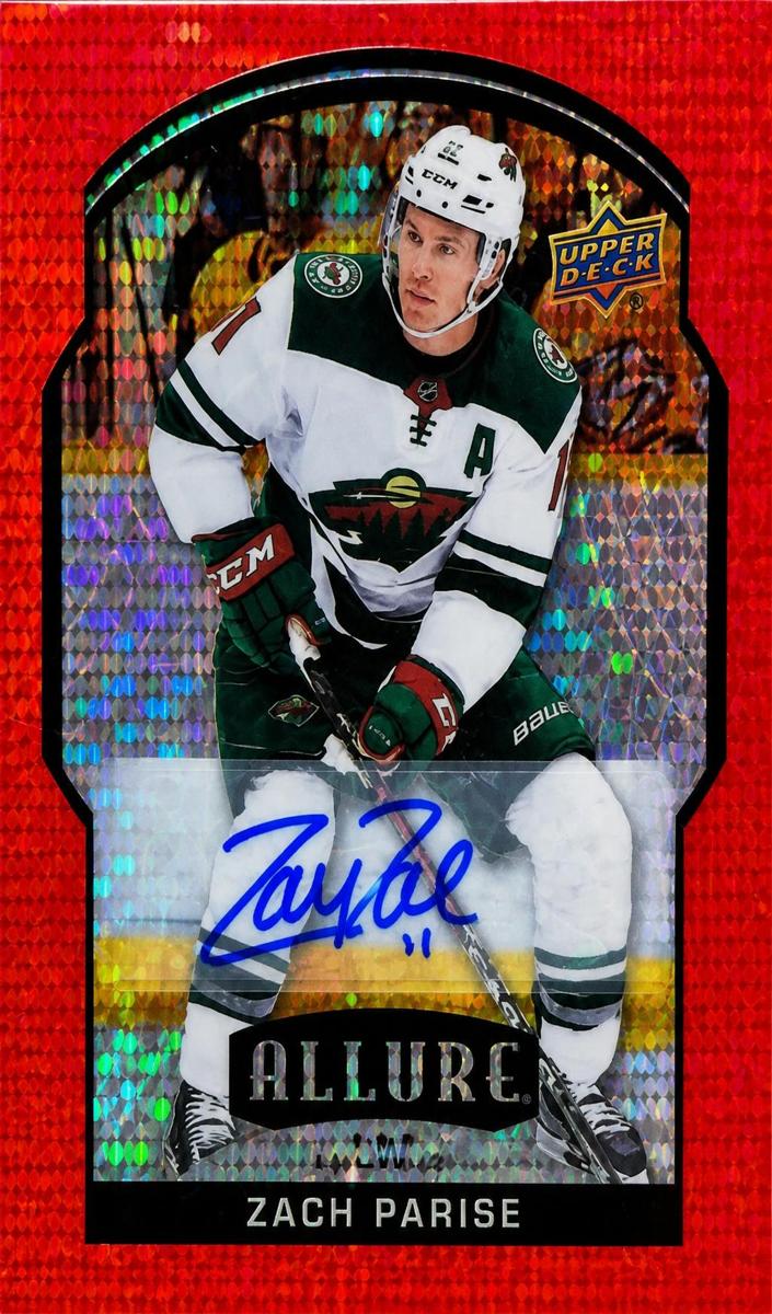 2020 Upper Deck Allure Zach Parise #53 card