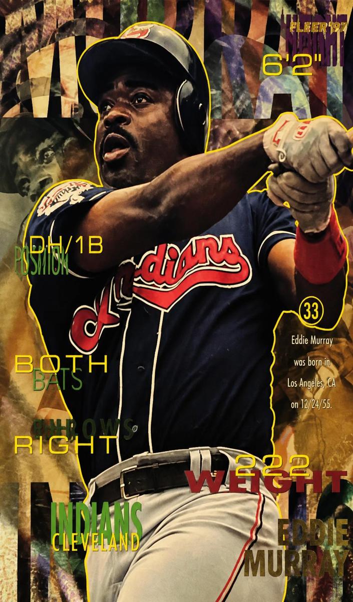1995 Fleer Eddie Murray #141 card