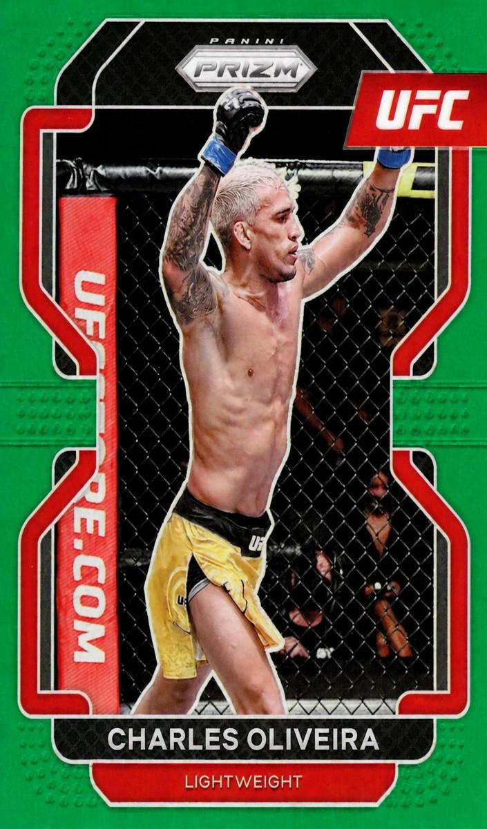 2022 Charles Oliveira [Prizms Green] #189