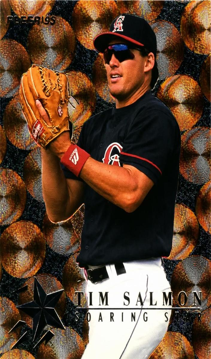 1995 Fleer Update Tim Salmon #9 card