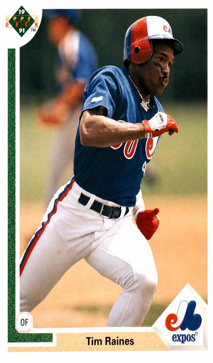 1991 Upper Deck Tim Raines #143 card