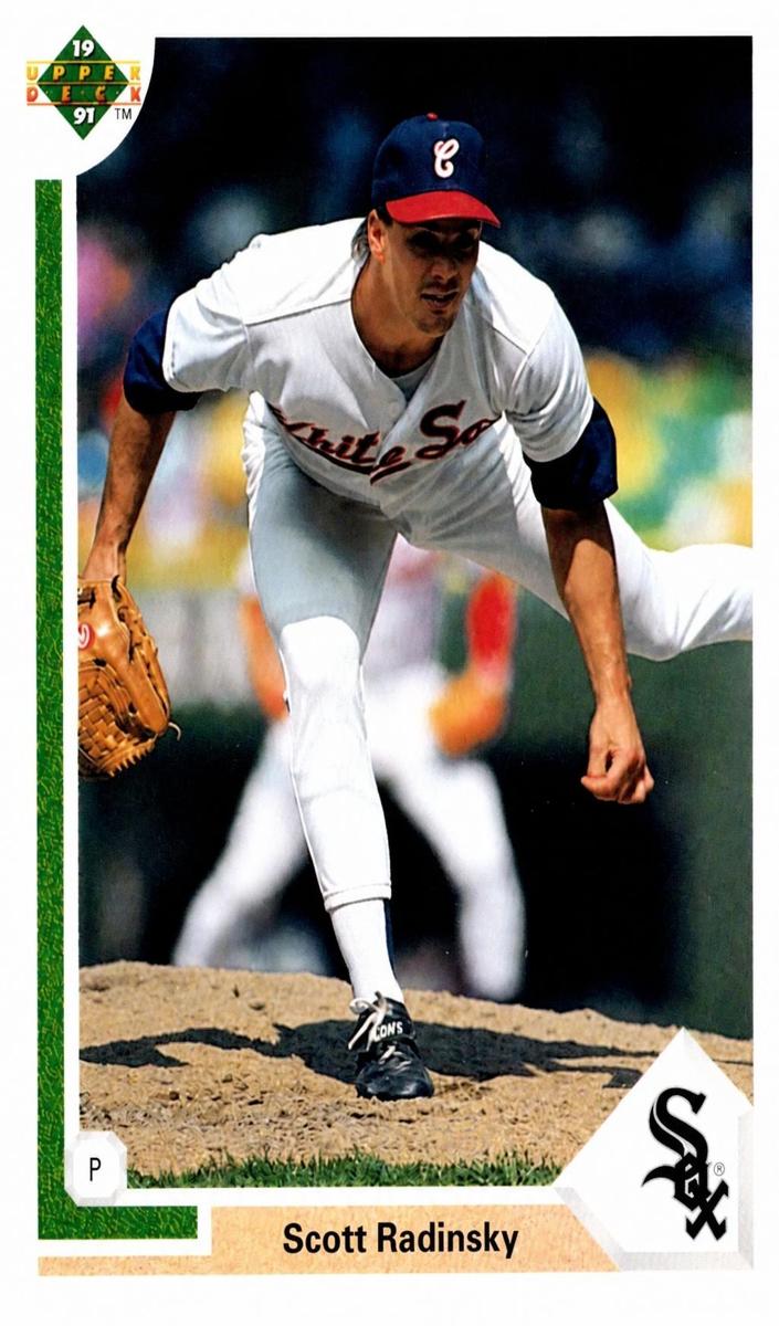 1991 Upper Deck Scott Radinsky #621 card