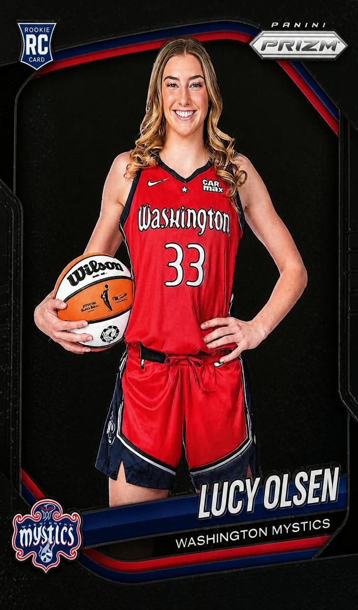 Lucy Olsen 2025 Prizm WNBA card