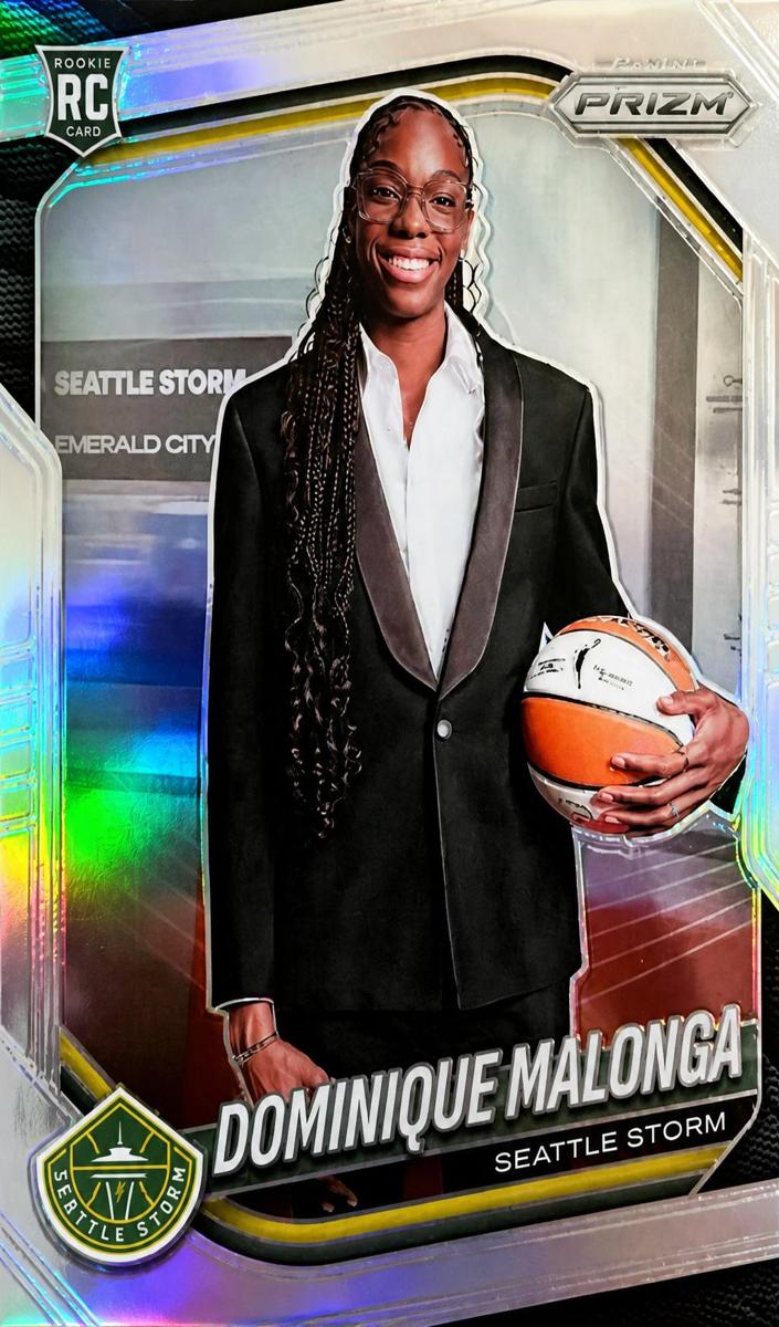 2025 Panini Prizm WNBA Dominique Malonga #144 card