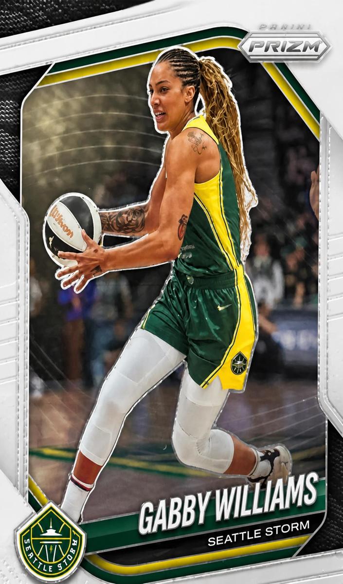 Gabby Williams 2025 Prizm WNBA card