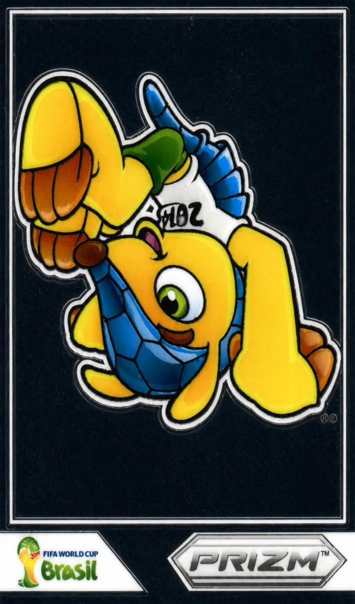 2014 Panini Prizm World Cup Fuleco [Purple] #2 card