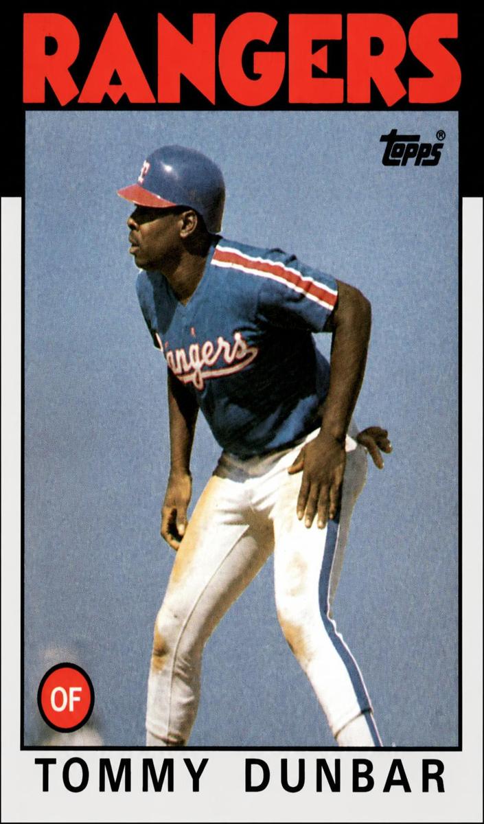 1986 Topps Tommy Dunbar #559 card