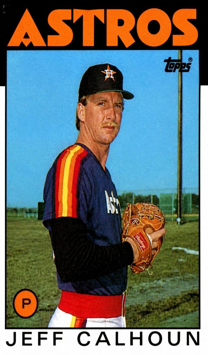 1986 Jeff Calhoun #534