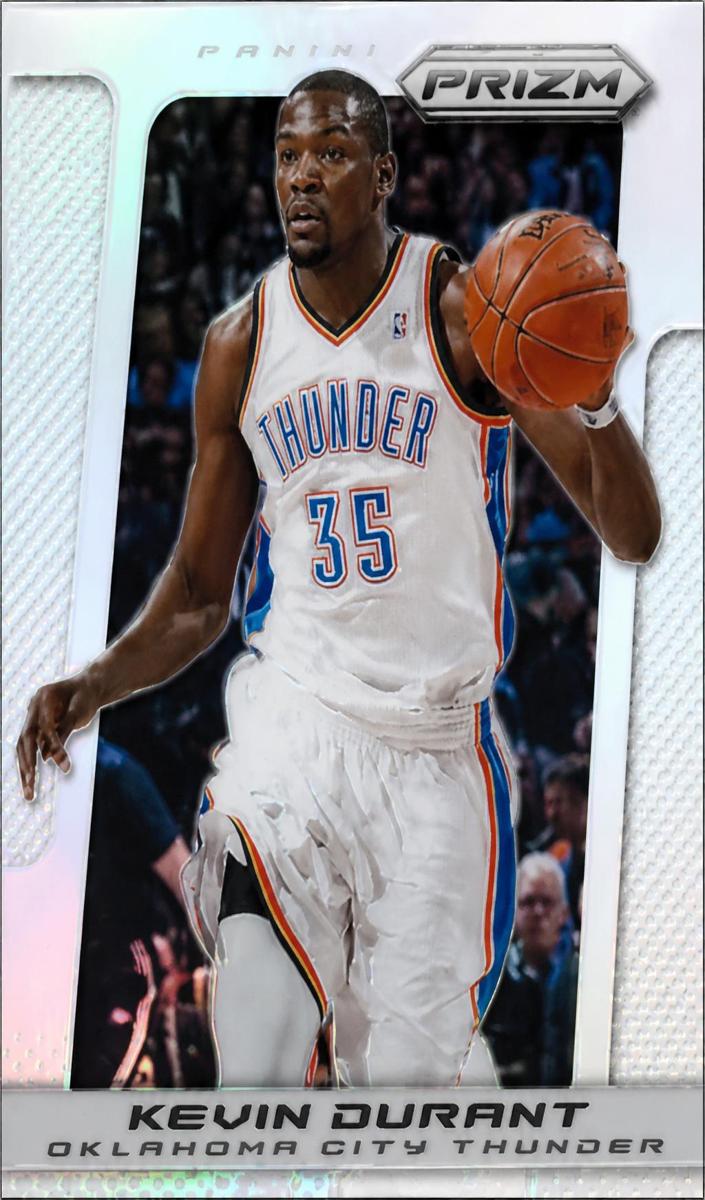 2013 Panini Prizm Kevin Durant [Silver] #147 card