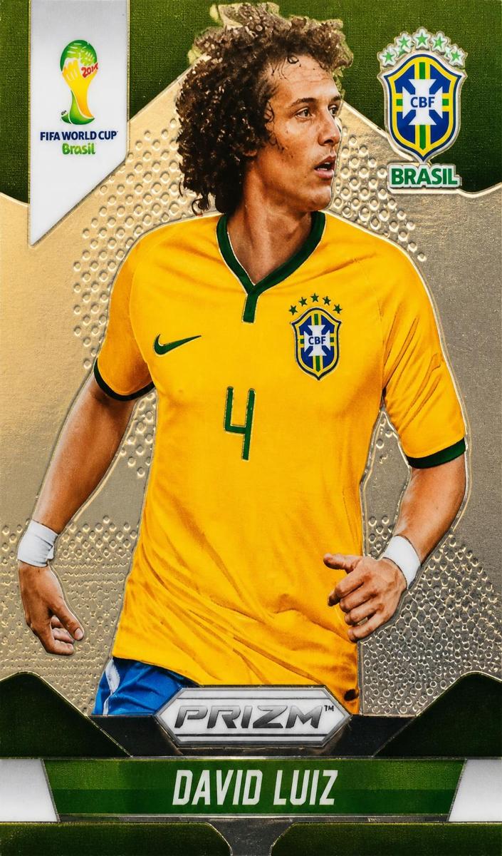 2014 Panini Prizm World Cup David Luiz #106 card
