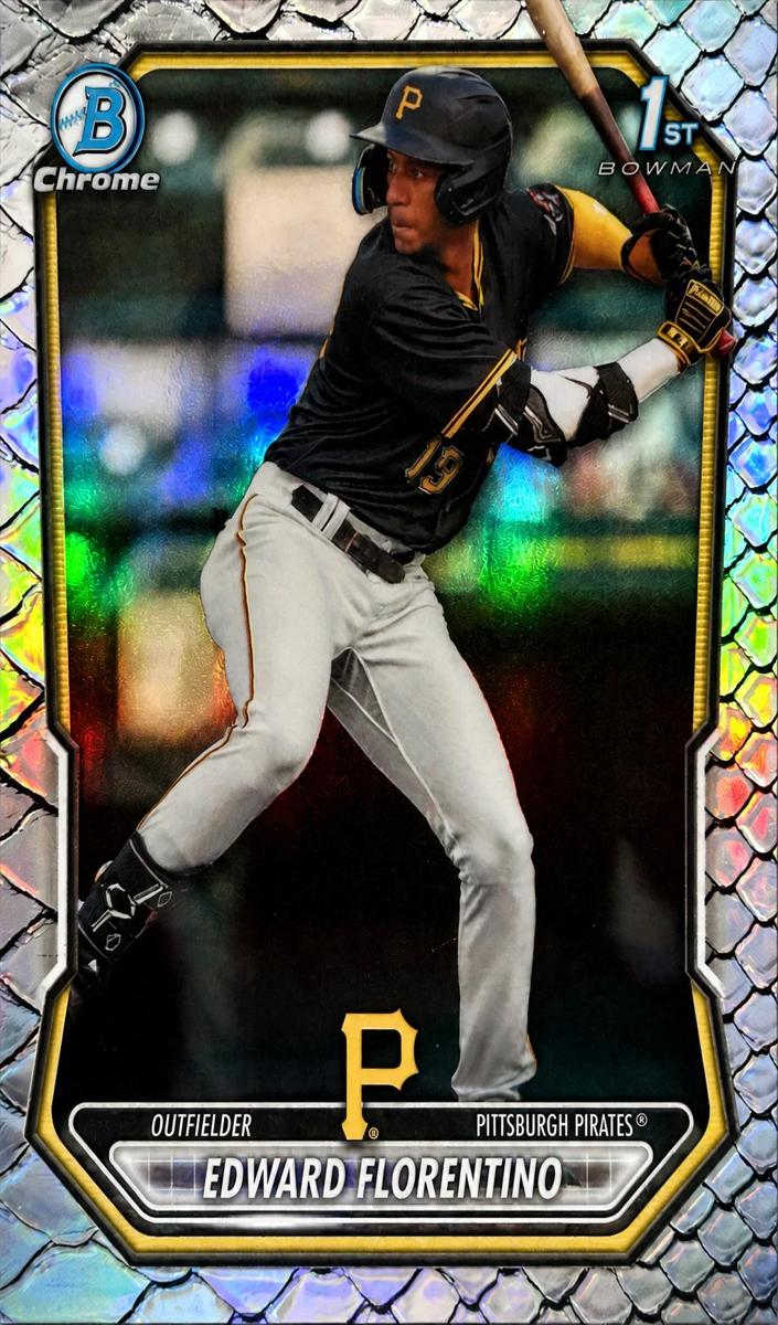 2026 Edward Florentino [Reptilian Refractor] #BCP-82