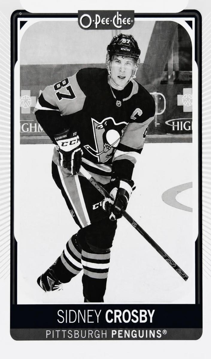 2021 Sidney Crosby [Black & White] #418