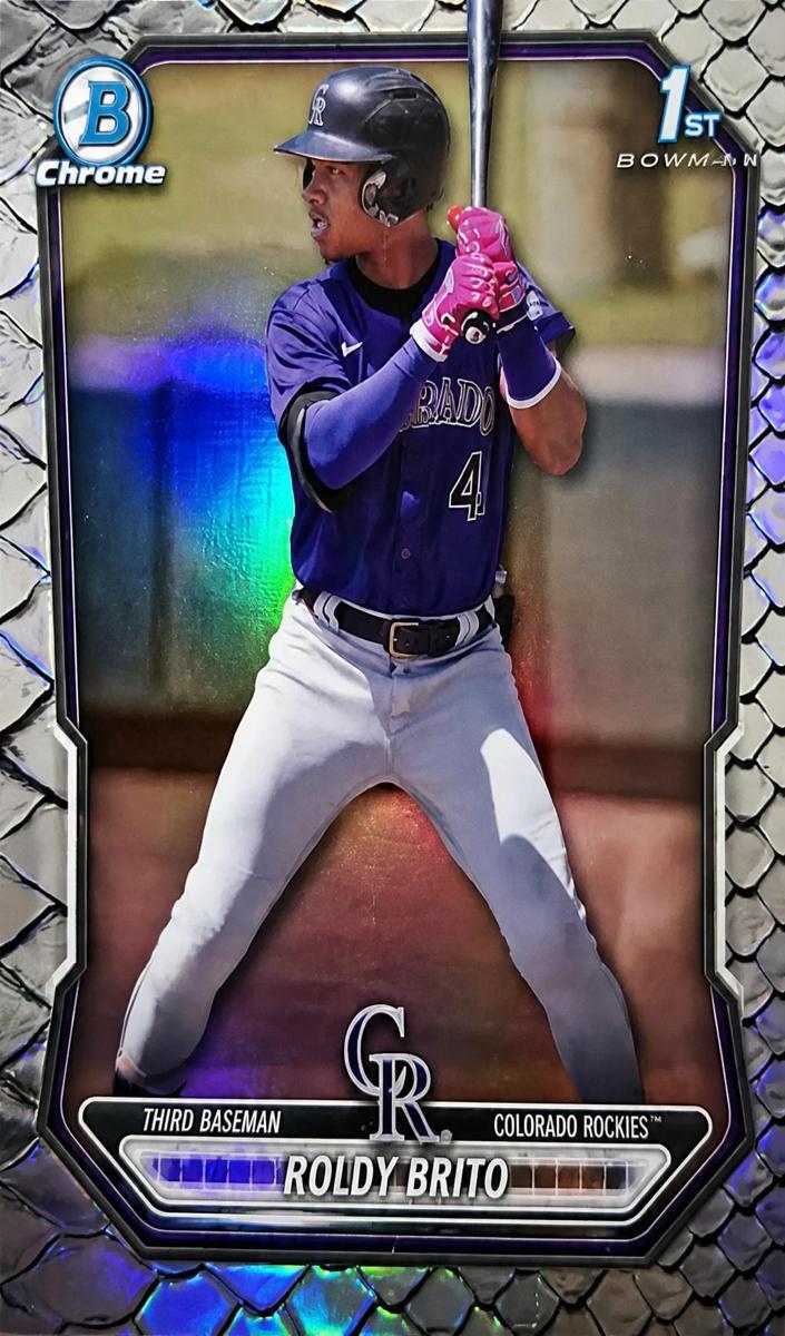 2026 Bowman Roldy Brito [Reptilian Refractor] #BCP-21 card