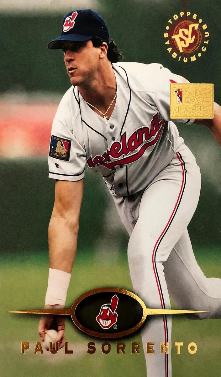 1995 Topps Stadium Club Paul Sorrento #220 card