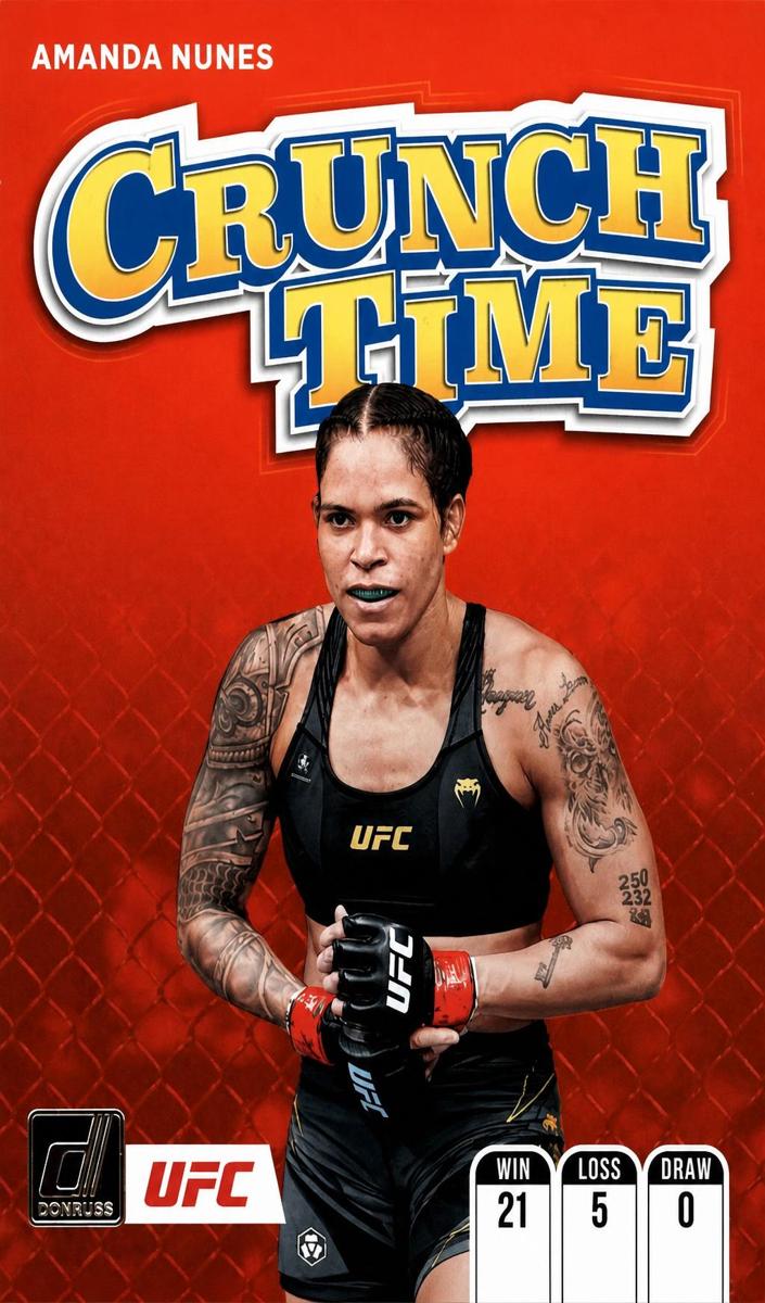 Amanda Nunes - 2022 Panini Donruss UFC