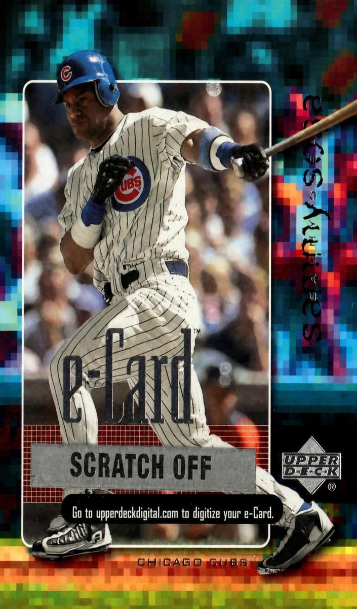 2001 Sammy Sosa #E9