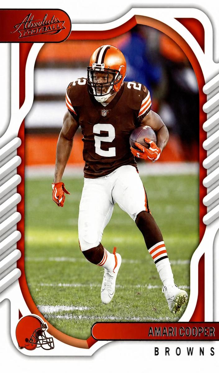 2022 Panini Absolute Amari Cooper #68 card