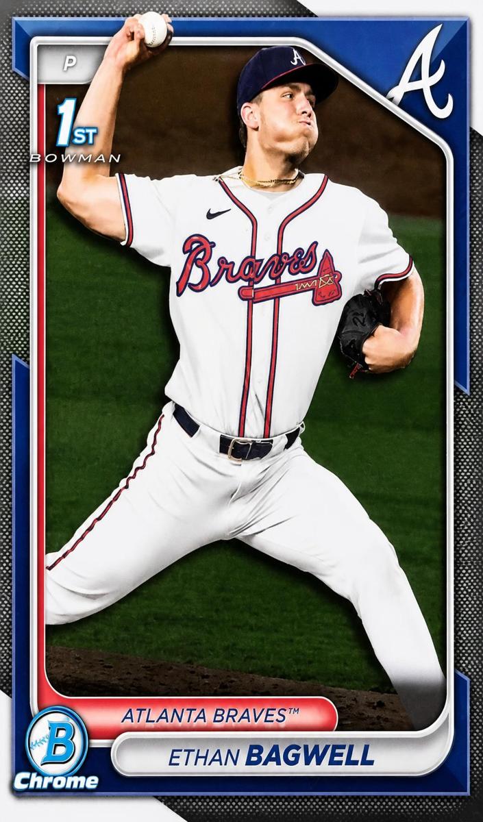 Ethan Bagwell 2024 Bowman Draft Chrome card