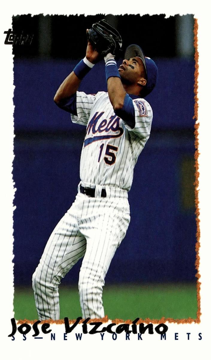 1995 Topps Jose Vizcaino #14 card