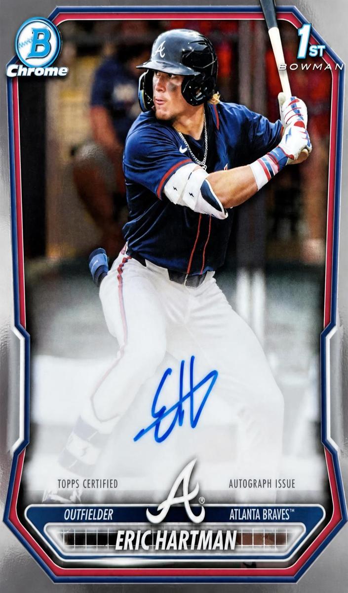 2026 Eric Hartman [Green Shimmer Refractor] #CPA-EHA