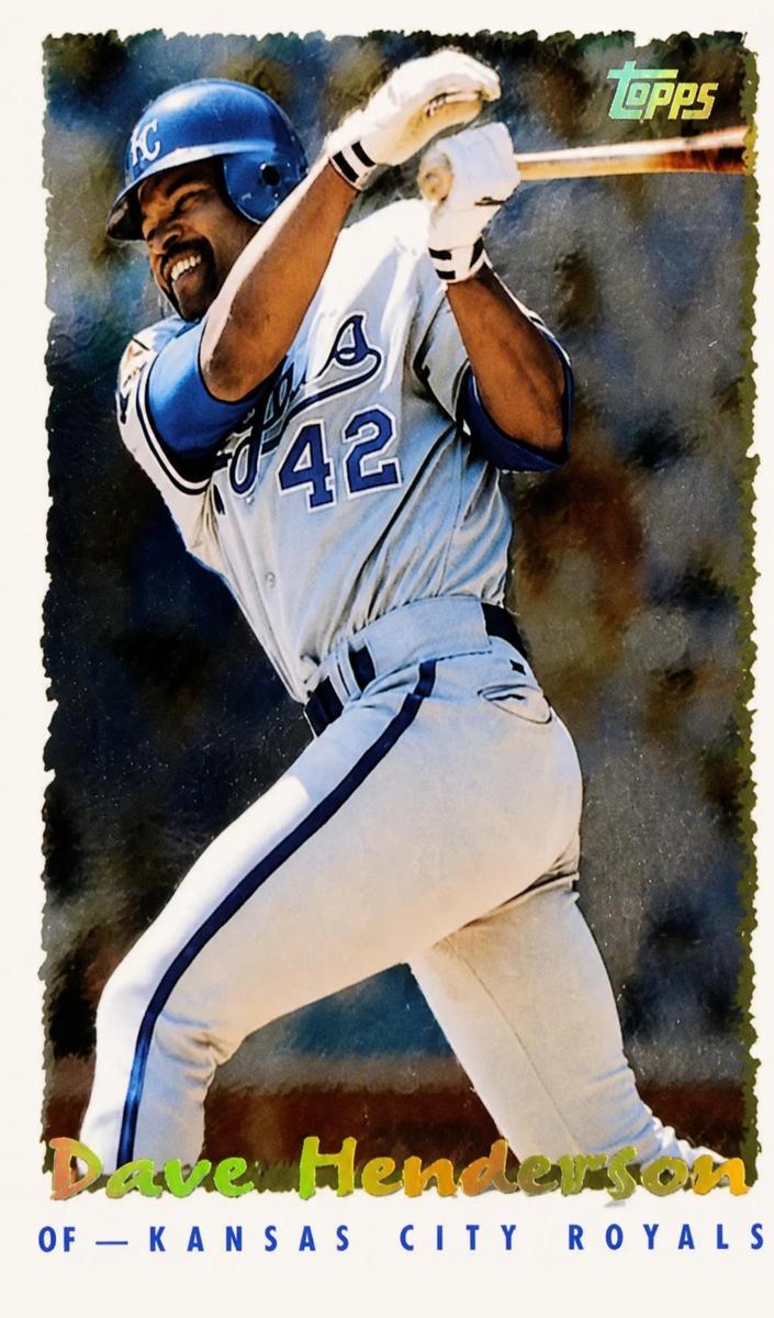 1995 Topps Dave Henderson #149 card