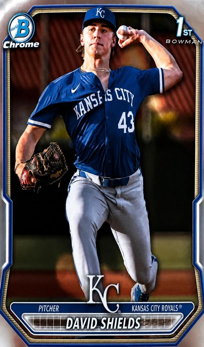 David Shields 2026 Bowman Baseball card
