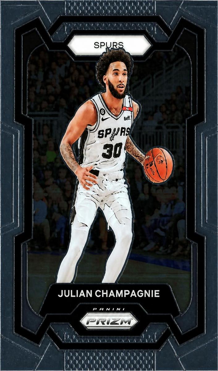 Julian Champagnie 2023-24 Prizm Basketball card