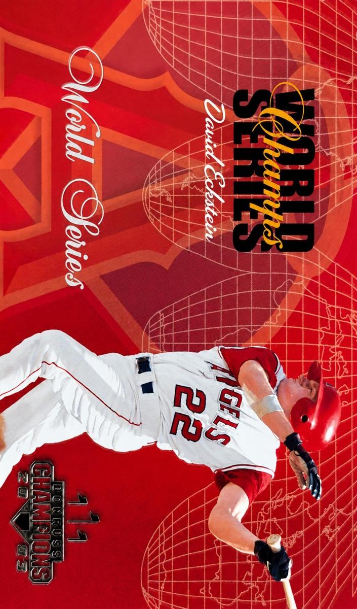2003 Donruss Champions David Eckstein #WSC-5 card