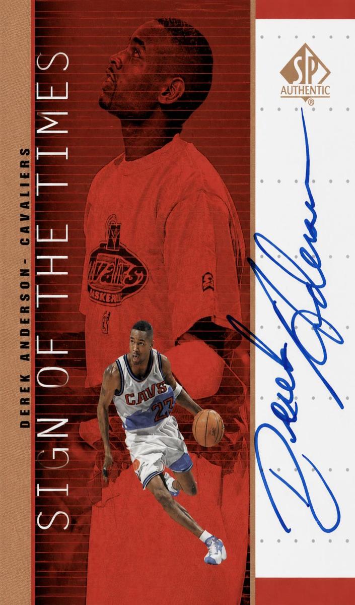 1998 Derek Anderson [Bronze] #DA