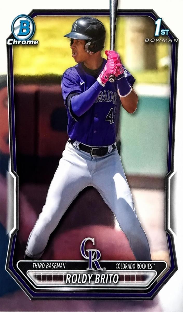 Roldy Brito 2026 Bowman Baseball card