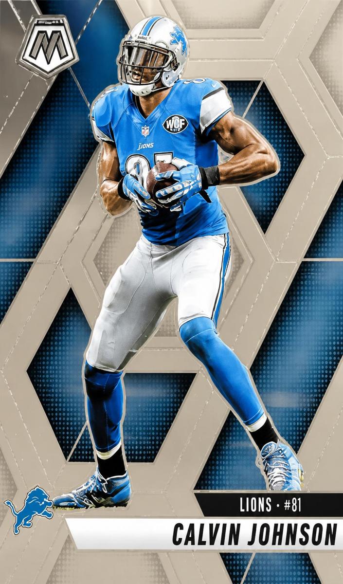 Calvin Johnson 2025 Mosaic Football card