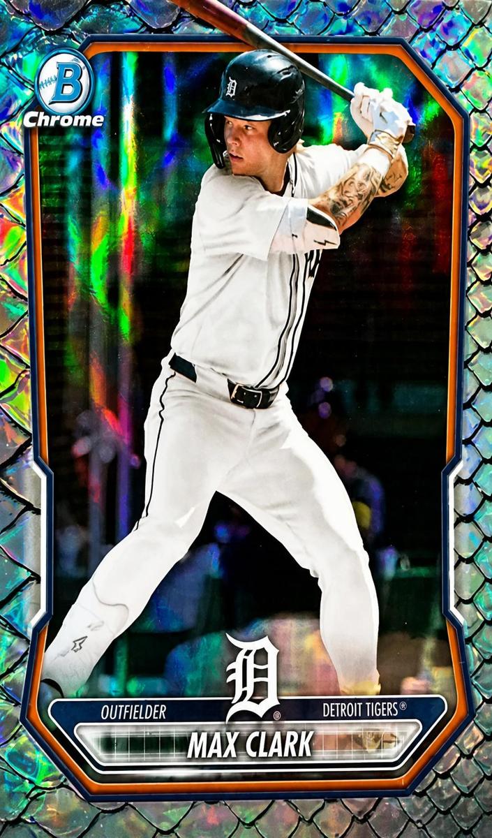 2026 Bowman Chrome Prospect Max Clark [Green Sapphire] #BCP-2 card