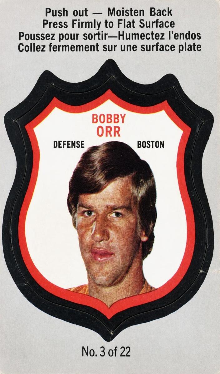 1972 Bobby Orr #3