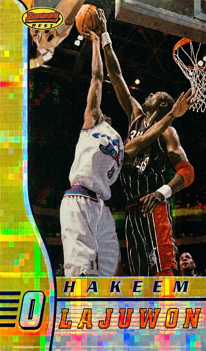 1996 Hakeem Olajuwon [Atomic Refractor] #15